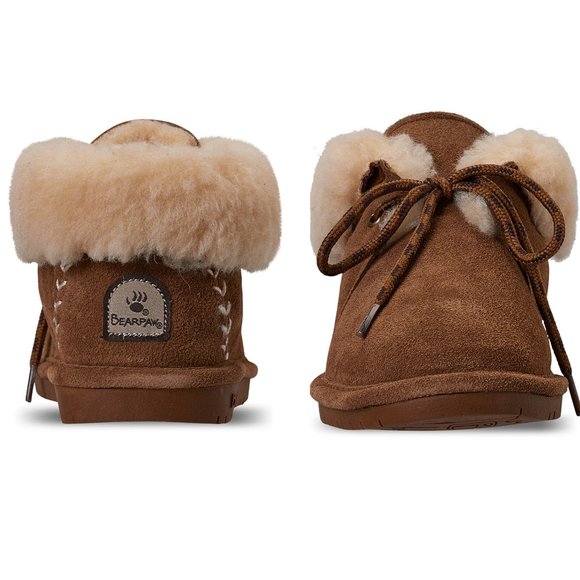 BearPaw Other - BEARPAW Girls Kory Low Top Moccasin Boots ||